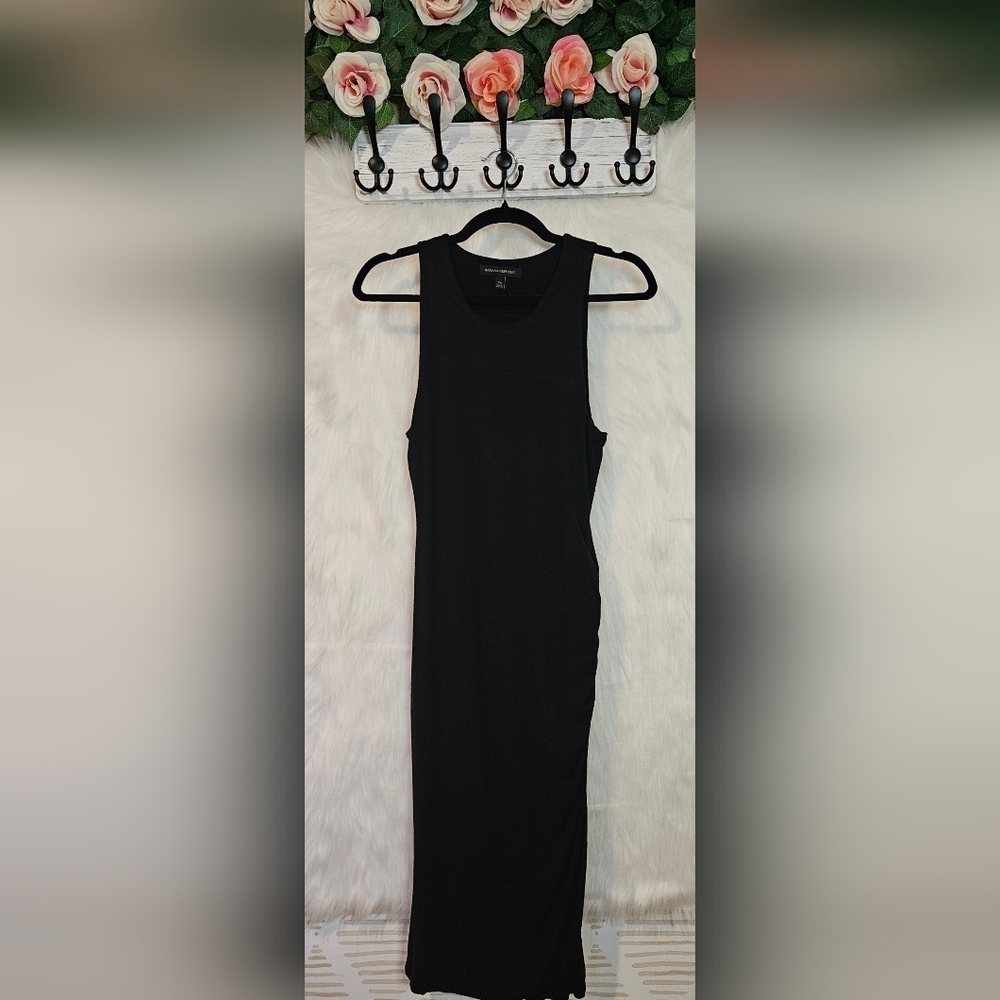 Banana Republic Jersey Knit Side Ruch Tank Dress